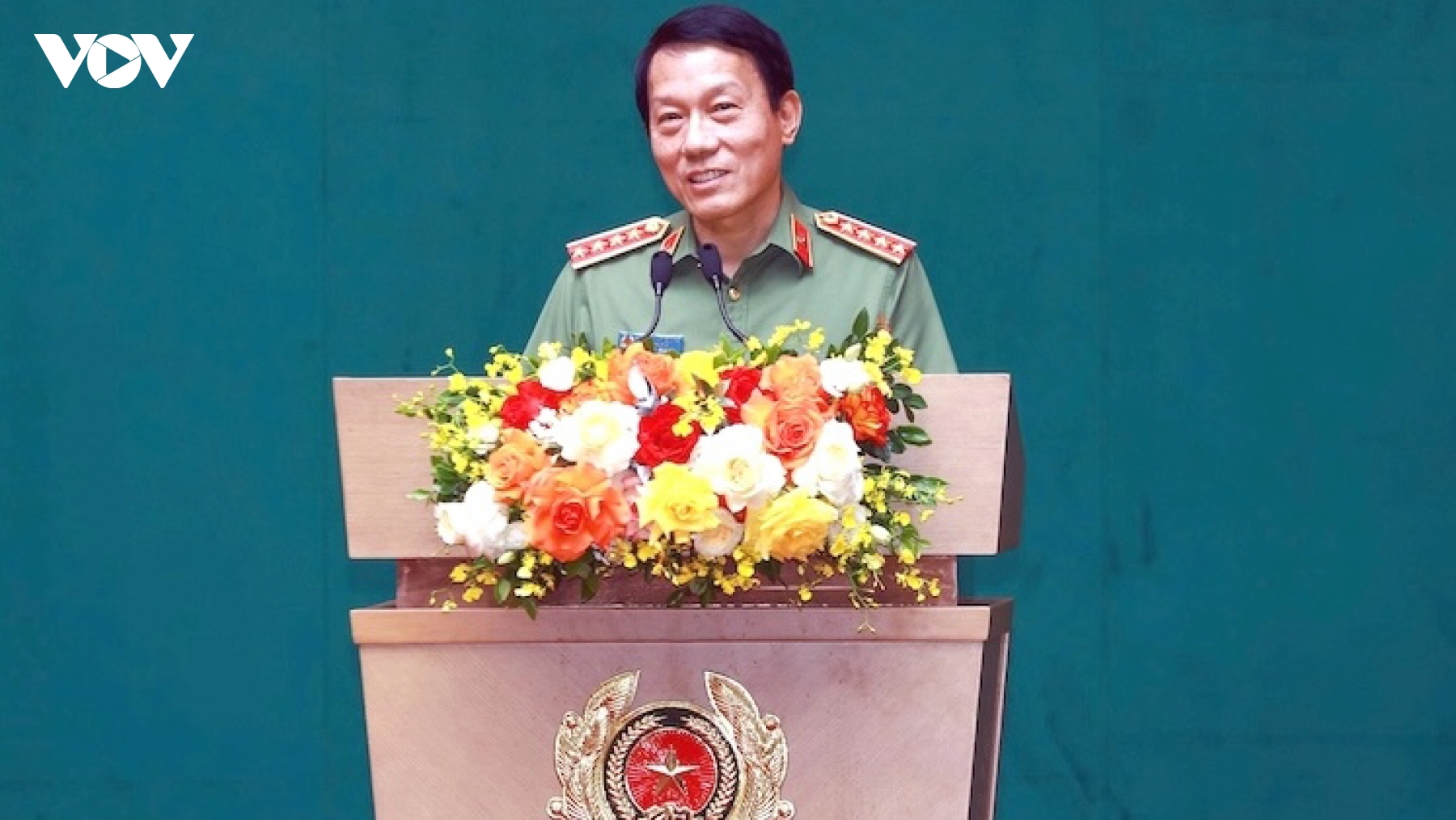 bo truong luong tam quang du le ra mat tong cong ty gtel truc thuoc bo cong an hinh anh 1