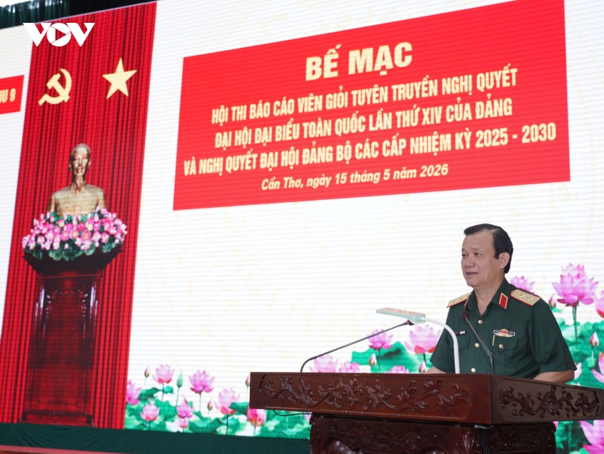 quan khu 9 xay dung doi ngu bao cao vien ban linh, trinh do toan dien hinh anh 2