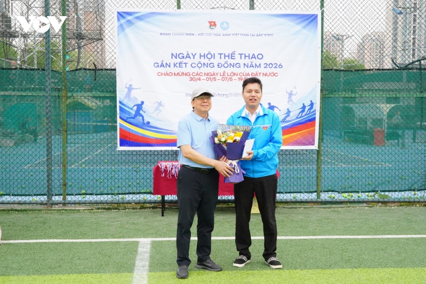 soi noi ngay hoi the thao gan ket cong dong cua luu hoc sinh viet nam tai bac kinh hinh anh 5
