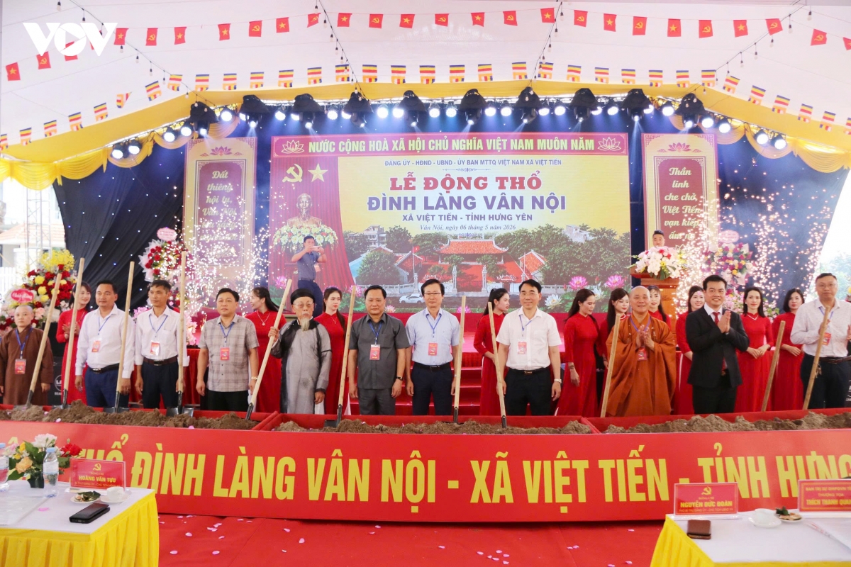 hung yen xay dinh lang de mo rong Den tho, nha tuong niem than mau bac ho hinh anh 1