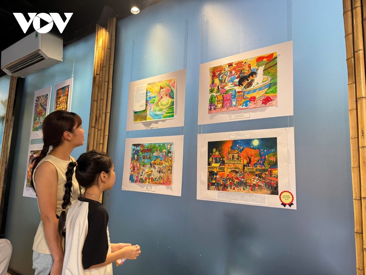 cuoc thi di san trong mat em vinh danh nhung hoa si nhi tai nang hinh anh 1