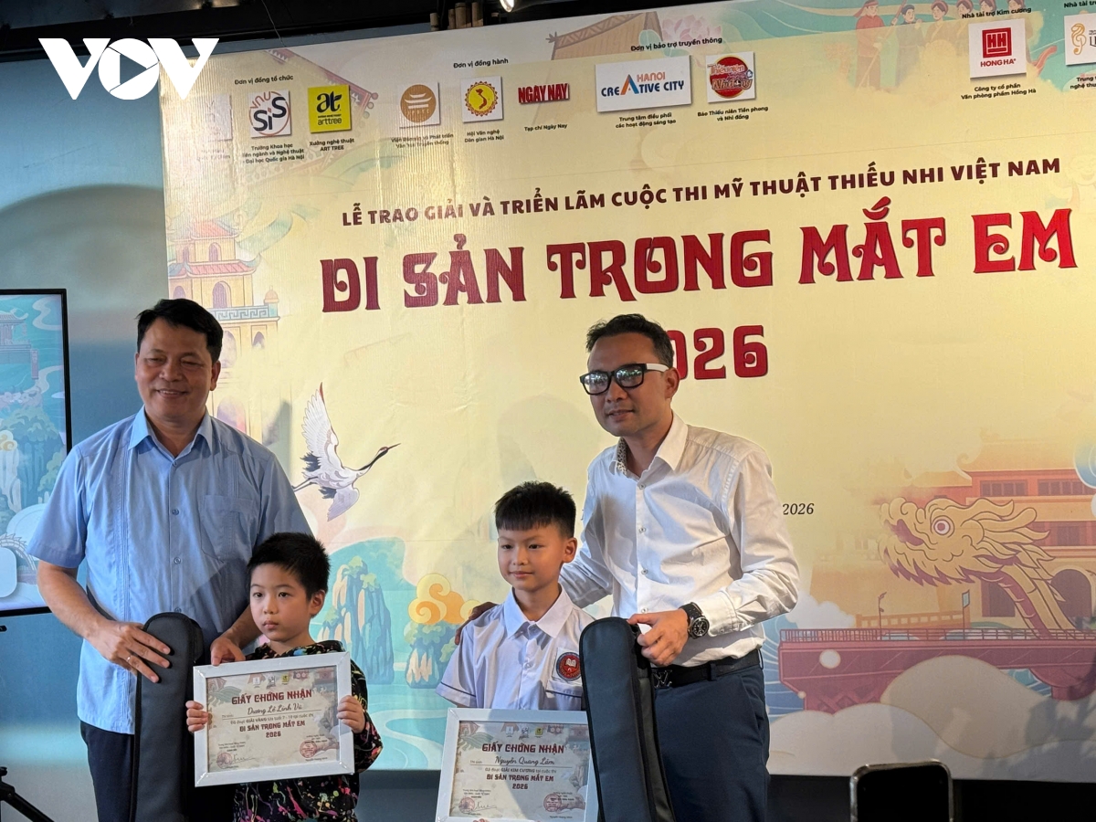 cuoc thi di san trong mat em vinh danh nhung hoa si nhi tai nang hinh anh 6
