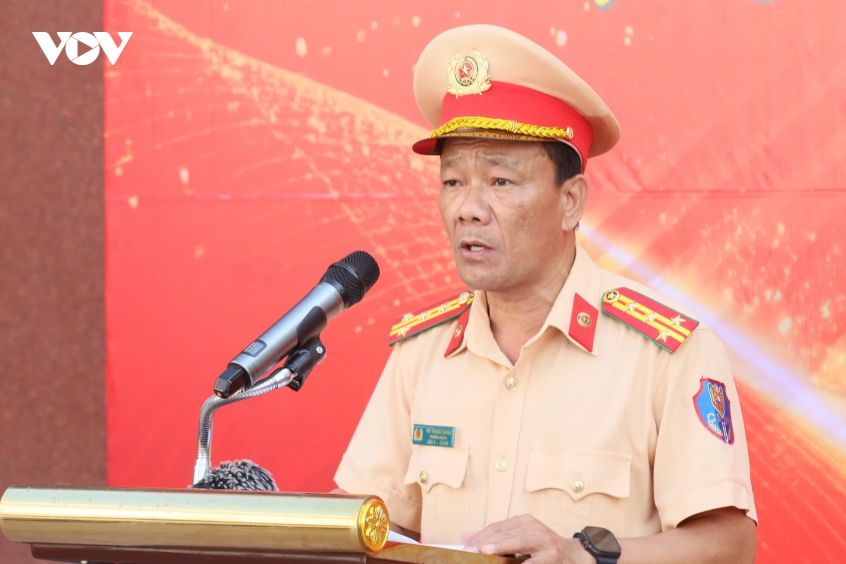 quang ngai ra quan bao dam an toan giao thong dip he hinh anh 1
