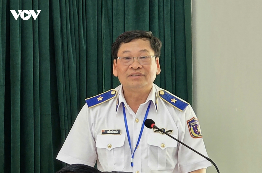 canh sat bien tham, dong vien luc luong tren vung bien tay nam hinh anh 1