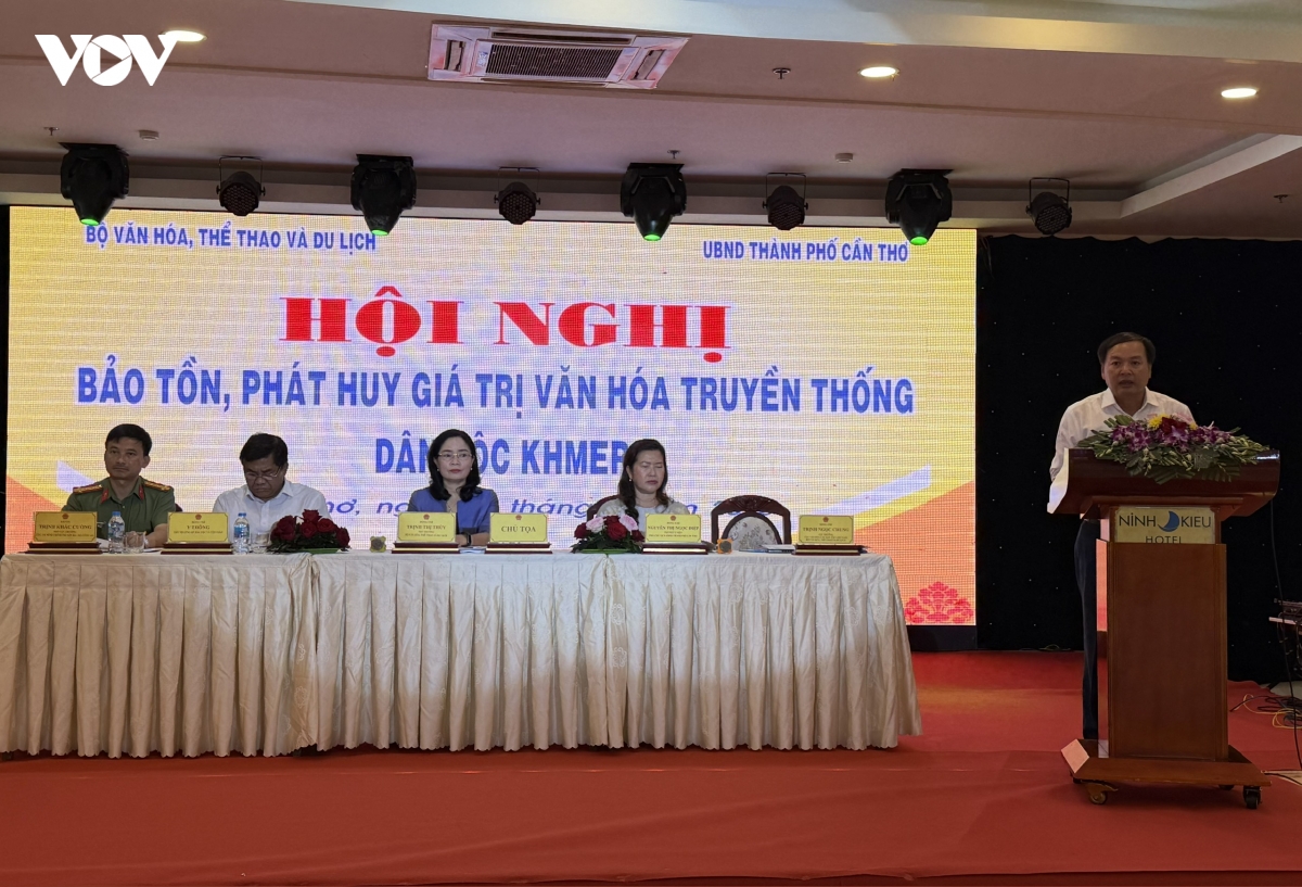 hoi nghi bao ton, phat huy gia tri van hoa truyen thong dan toc khmer hinh anh 2
