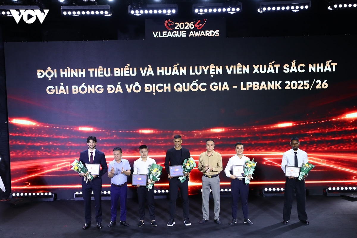 V-League Awards 2025/2026: Vinh danh những tập thể và cá nhân xuất sắc