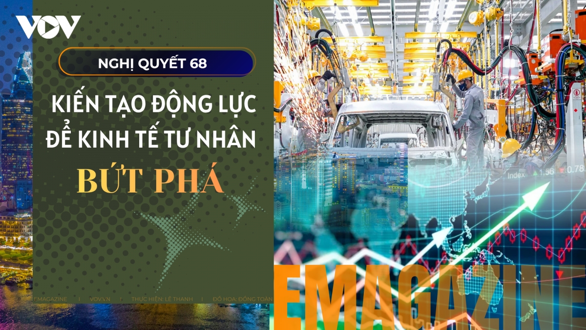Nghị quyết 68 - Kiến tạo động lực để kinh tế tư nhân bứt phá