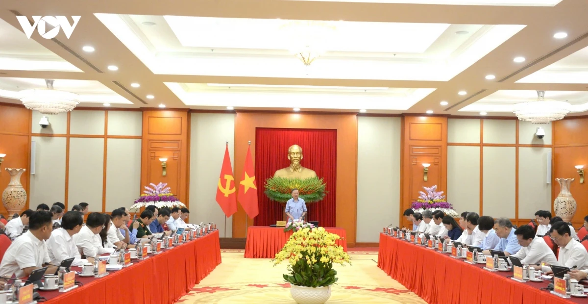 tong bi thu, chu tich nuoc to lam chu tri buoi lam viec ve giao duc, dao tao hinh anh 1