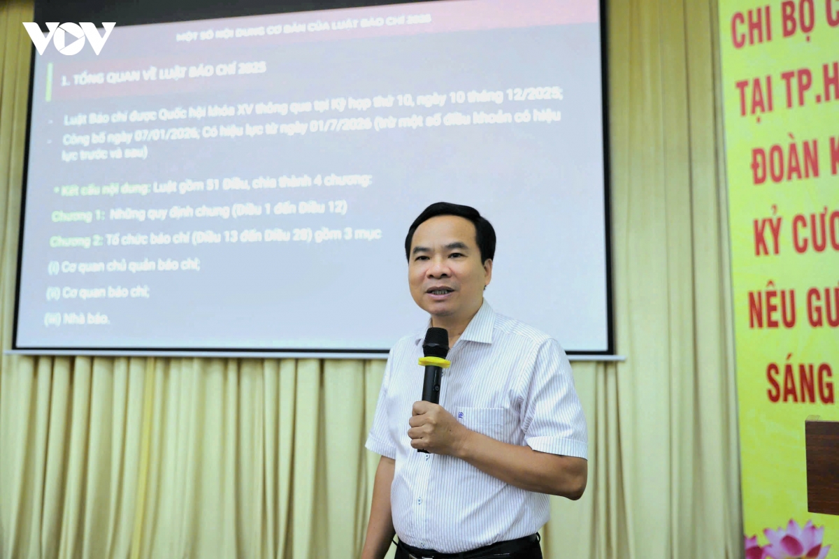 phong vien vov phia nam trao doi nghiep vu bao chi hinh anh 1