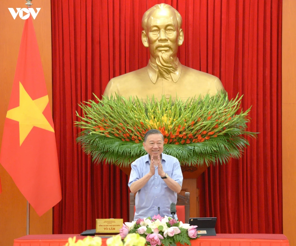 tong bi thu, chu tich nuoc to lam chu tri buoi lam viec ve giao duc, dao tao hinh anh 2
