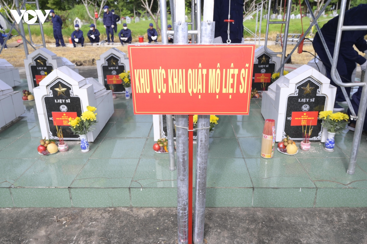 an giang trien khai lay mau adn doi voi 37 phan mo liet si hinh anh 2