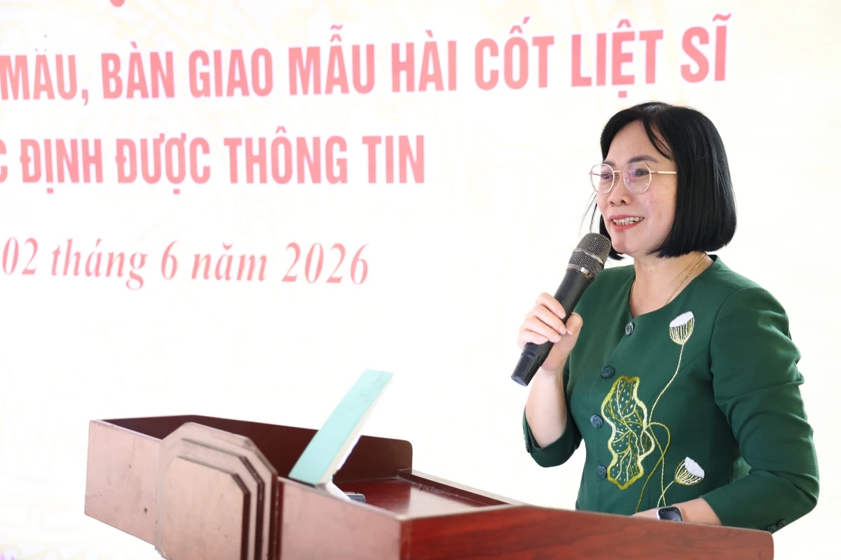Dong nai lay mau adn de xac dinh danh tinh cho hon 7.700 mo liet si hinh anh 2
