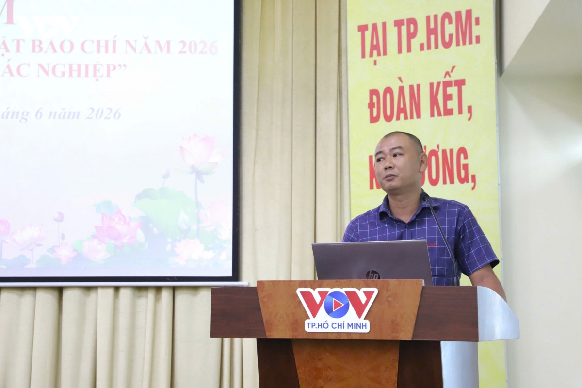 phong vien vov phia nam trao doi nghiep vu bao chi hinh anh 5