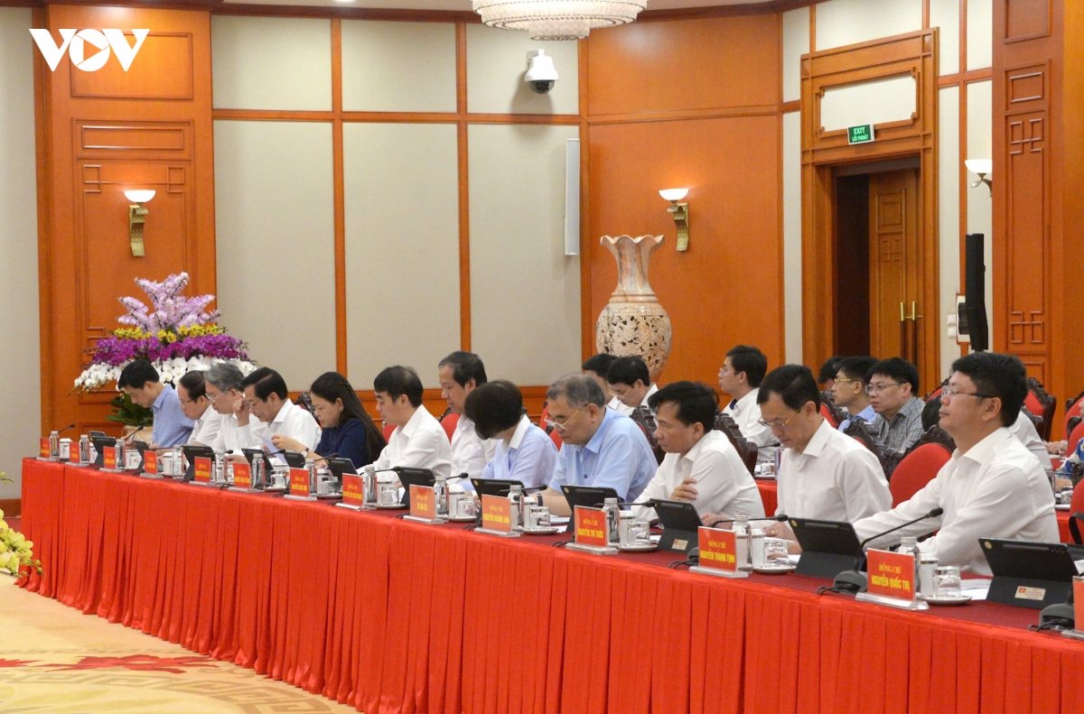 tong bi thu, chu tich nuoc to lam chu tri buoi lam viec ve giao duc, dao tao hinh anh 7