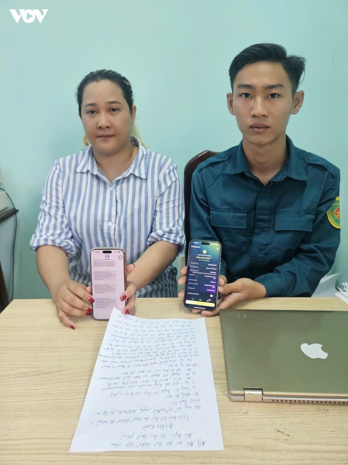 Anh Đỗ Văn Quý hoàn trả đầy đủ số tiền trên cho bà Huỳnh - chủ tài khoản chuyển nhầm.jpg