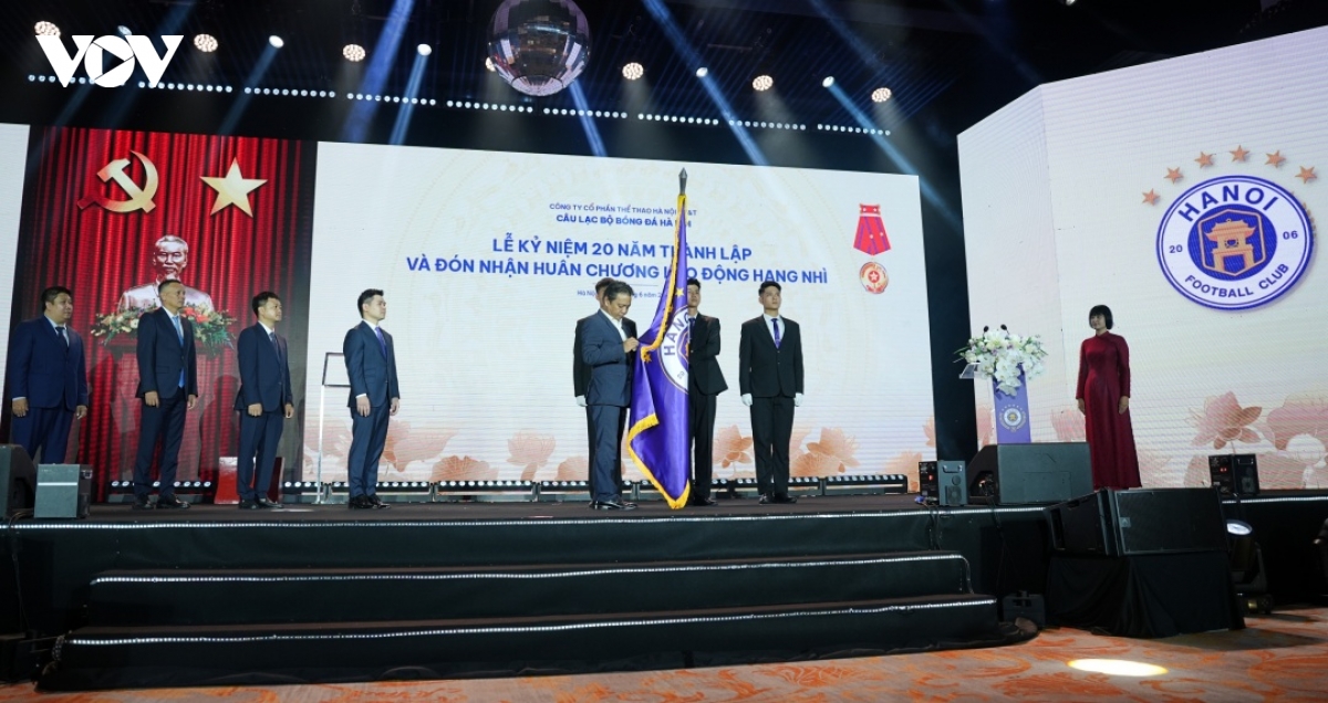 ha noi fc ki niem 20 nam thanh lap, di vao lich su voi ki luc vo tien khoang hau hinh anh 3