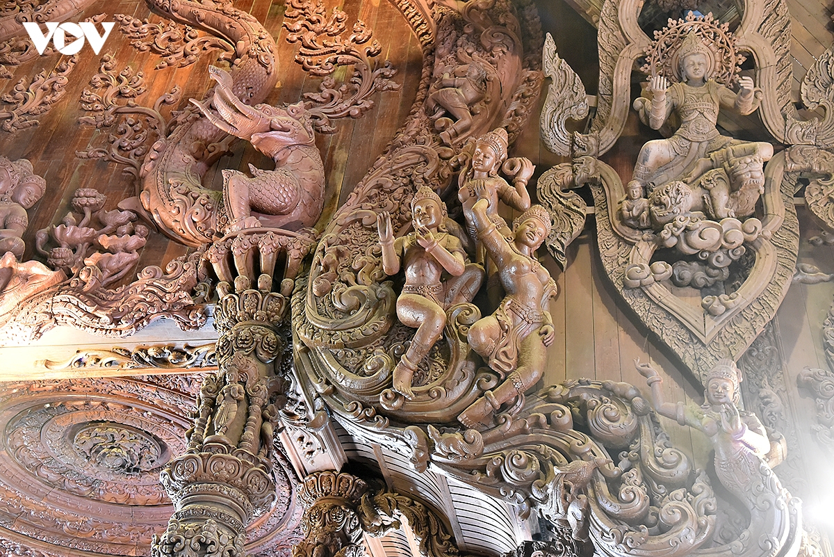 ngoi den huyen bi sanctuary of truth - dinh cao cua nghe thuat moc truyen thong hinh anh 20
