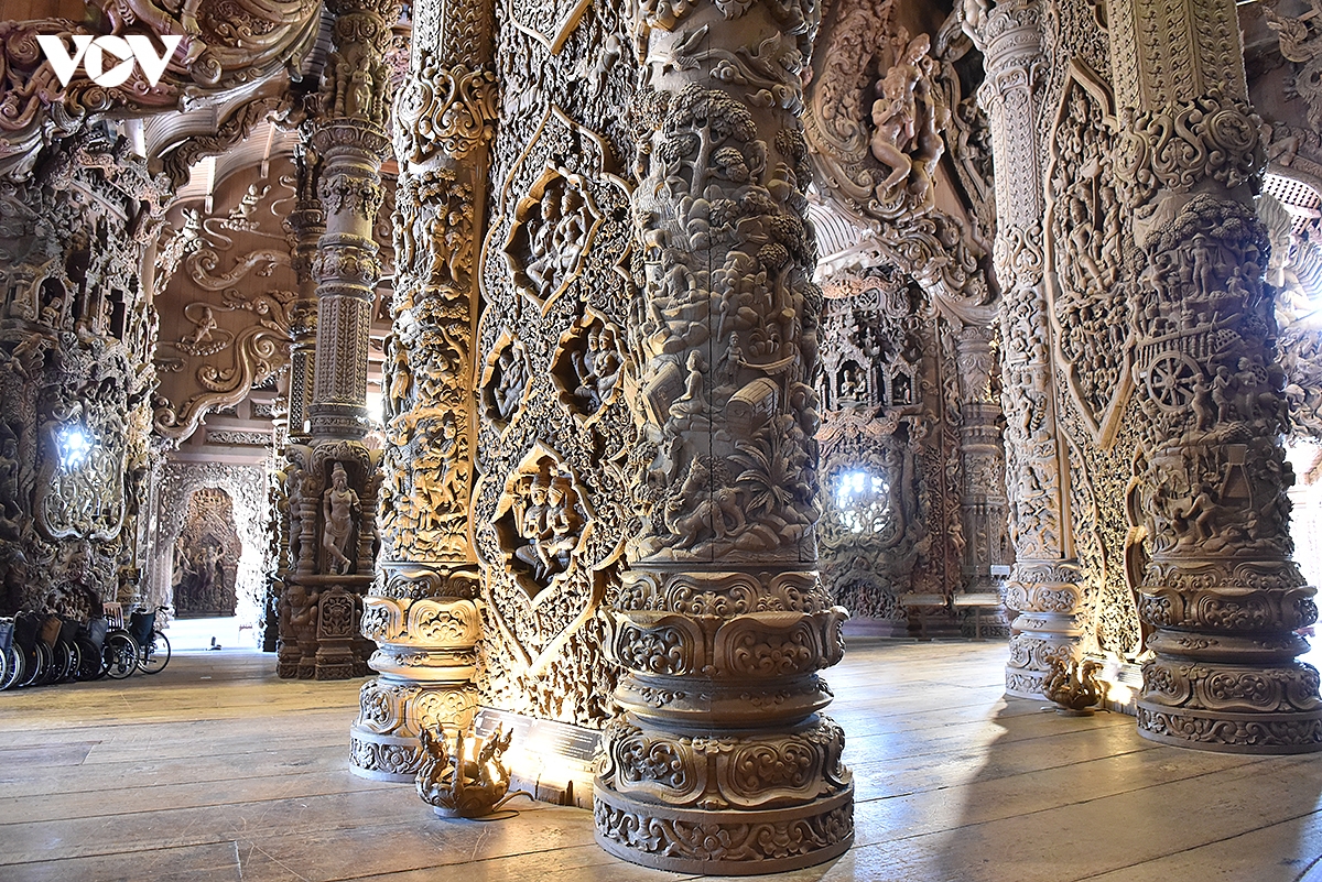 ngoi den huyen bi sanctuary of truth - dinh cao cua nghe thuat moc truyen thong hinh anh 24