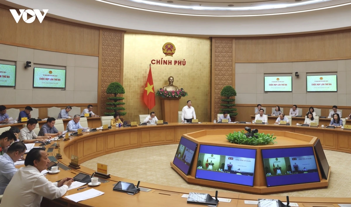 pho thu tuong thuong truc chu tri cuoc hop lan thu 3 cua Uy ban quoc gia apec 2027 hinh anh 3