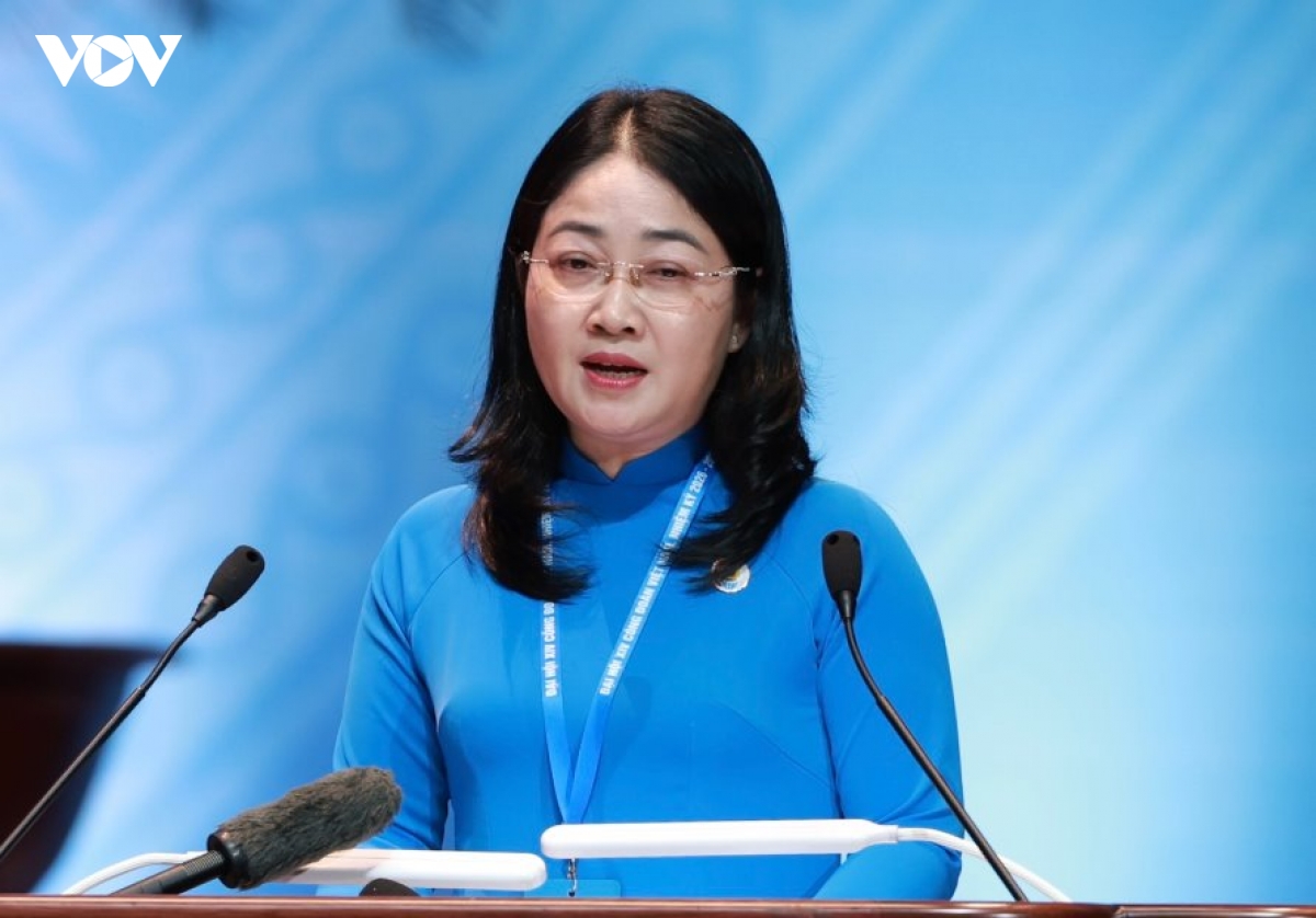 Dai hoi xiv cong doan viet nam Doi moi manh me, cham lo tot hon nguoi lao dong hinh anh 7