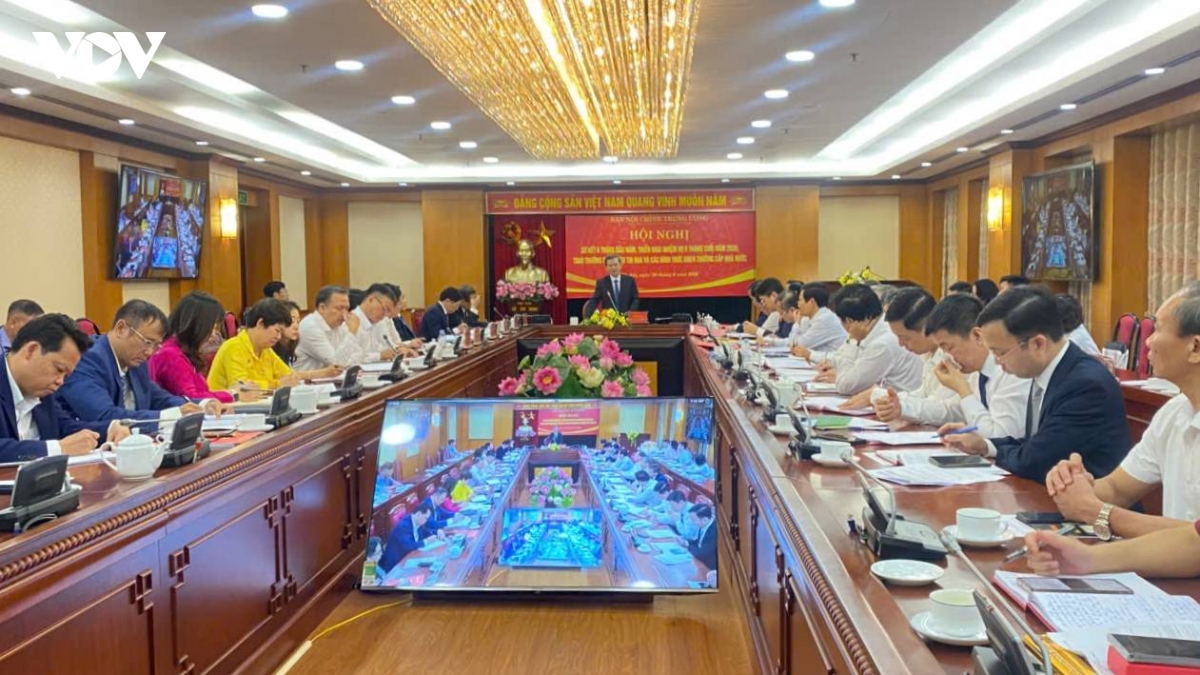 ban noi chinh trung uong tap trung chi dao xu ly dut diem cac vu an tham nhung hinh anh 2