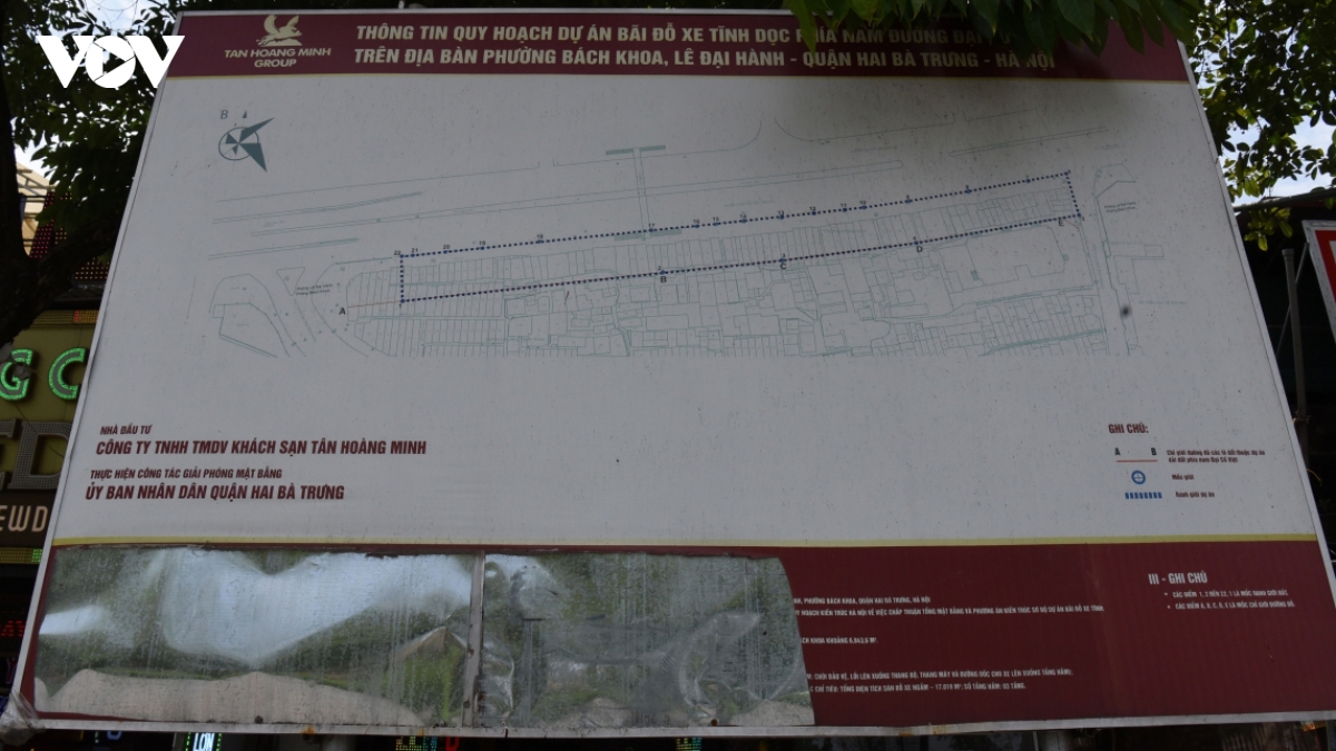 ha noi thu hoi dat 110 ho dan o duong Dai co viet lam bai do xe tren 1.000 cho hinh anh 1