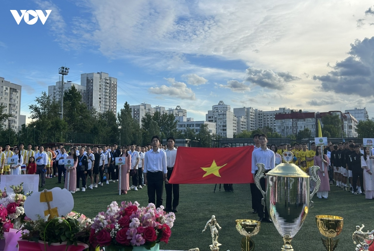 Thể thao - sợi dây kết nối những tâm hồn Việt tại Nga hướng về Tổ quốc