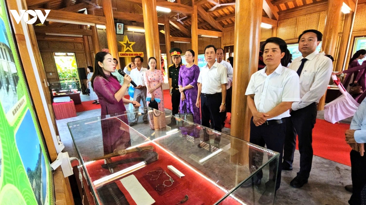 khanh thanh khong gian trung bay lich su tai chien khu hoa my hinh anh 1