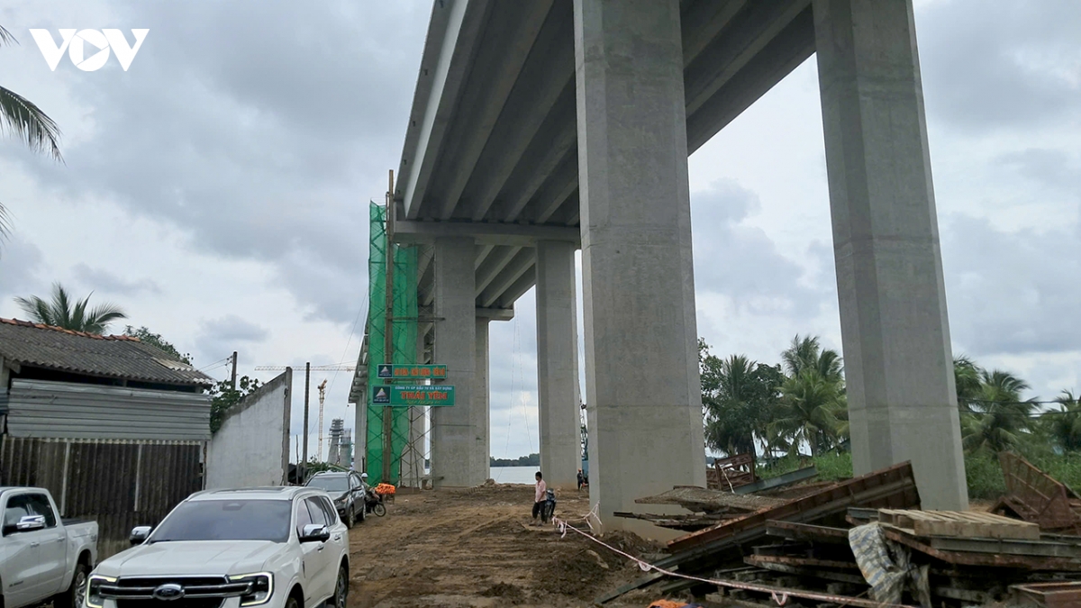 Cầu Đại Ngãi 1 vượt 63% khối lượng, phấn đấu cán đích vào tháng 6/2028