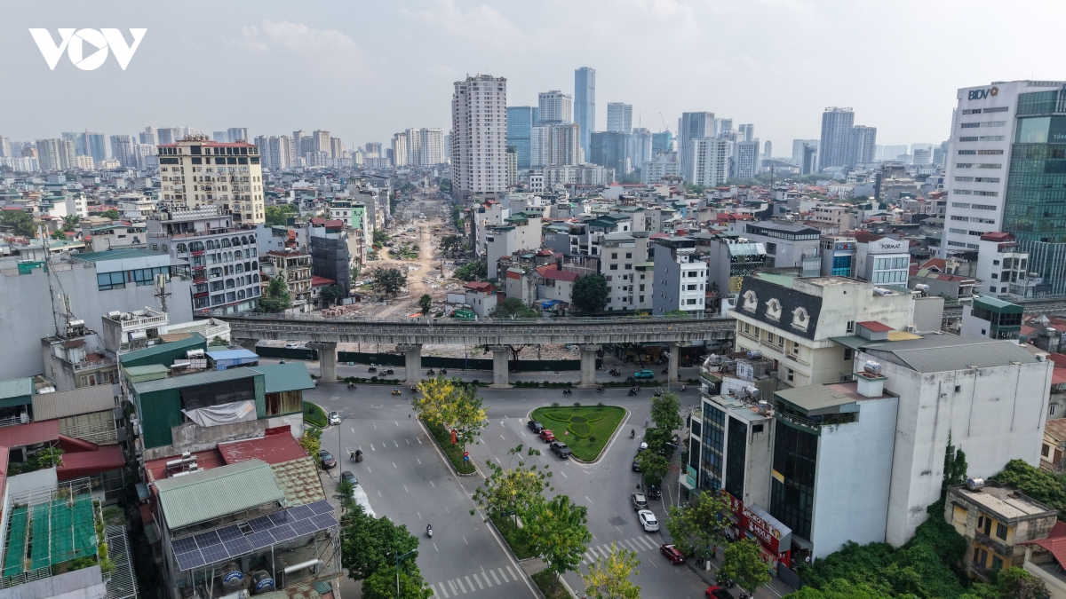 tien do giai phong mat bang va thi cong vanh dai 2,5 tai ha noi hien ra sao hinh anh 1