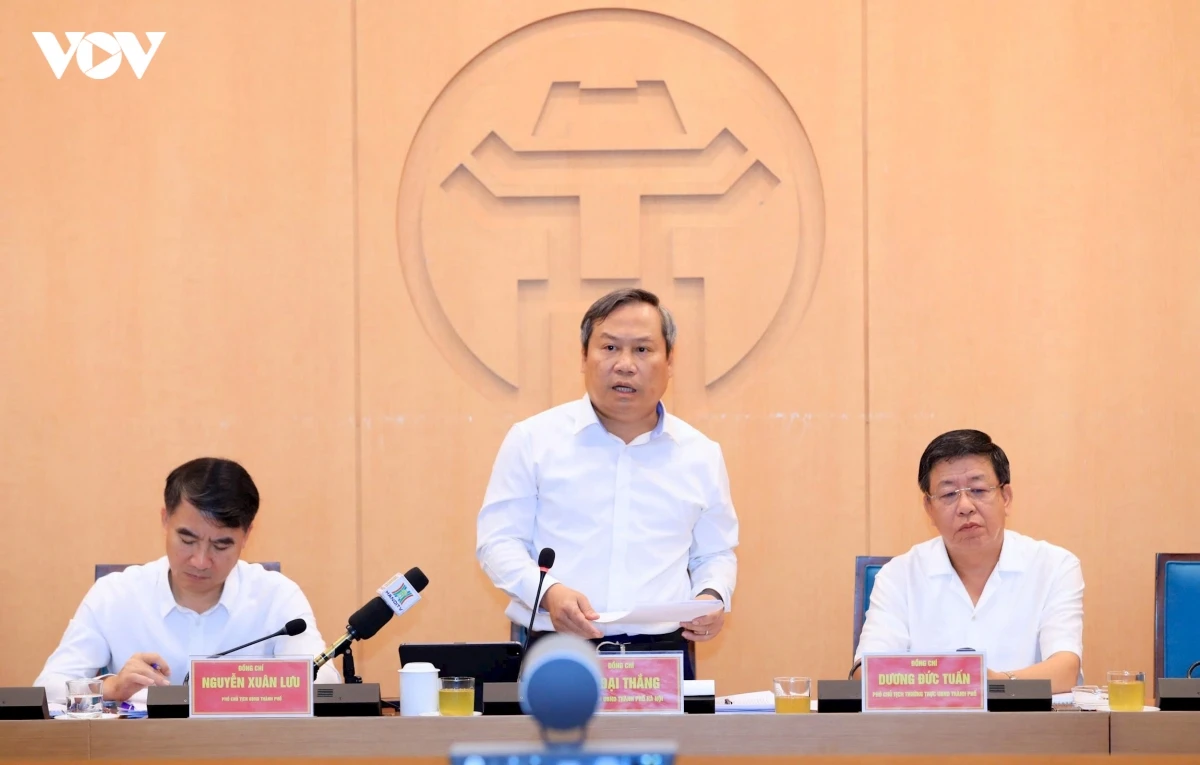 chu tich ha noi cac khu tai dinh cu phai dong bo ha tang, tao sinh ke cho dan hinh anh 2