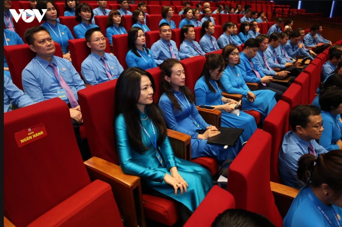 Dai hoi xiv cong doan viet nam Doi moi manh me, cham lo tot hon nguoi lao dong hinh anh 4