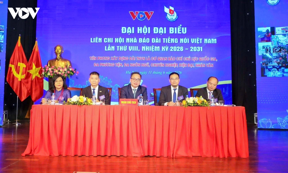toan canh Dai hoi dai bieu lien chi hoi nha bao vov nhiem ky 2026-2031 hinh anh 7