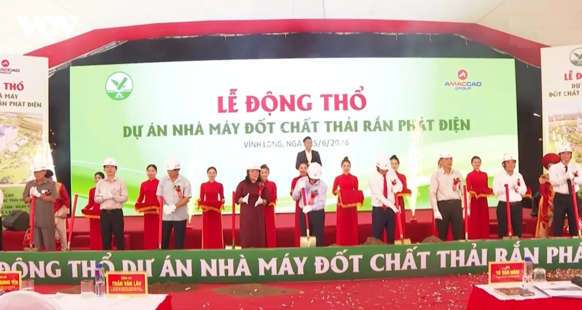 vinh long dau tu nha may dot rac phat dien cong nghe hien dai hinh anh 1