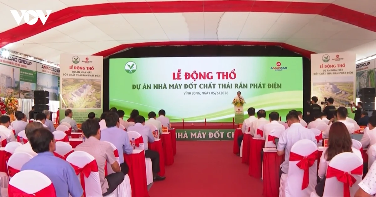 vinh long dau tu nha may dot rac phat dien cong nghe hien dai hinh anh 2