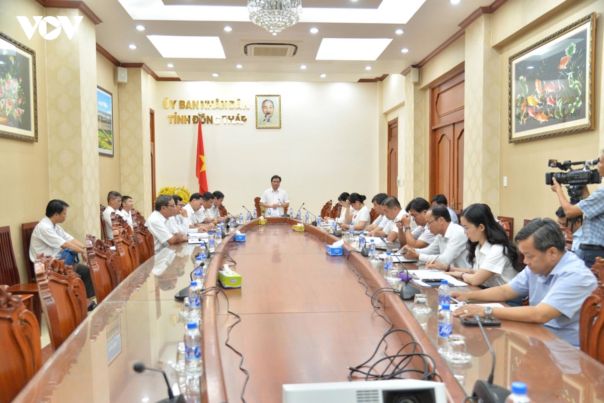 to chuc lai cac ban quan ly du an thuoc ubnd tinh Dong thap hinh anh 1