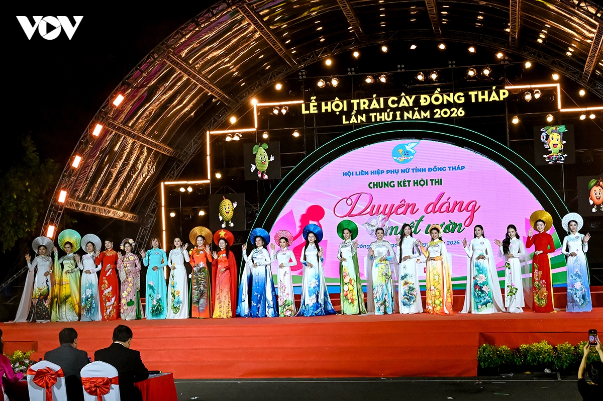 nguyen ngoc yen thi gianh giai nhat hoi thi duyen dang miet vuon tinh Dong thap hinh anh 1