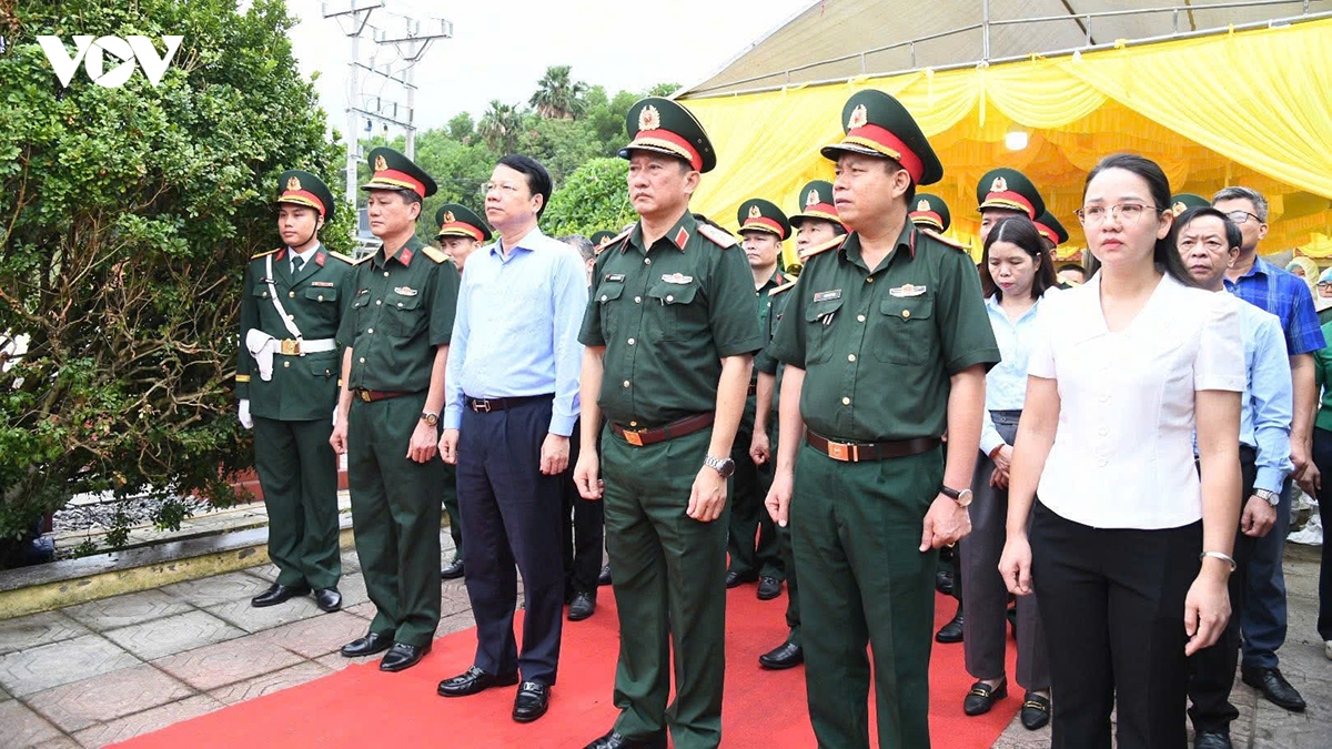 thai nguyen trien khai lay mau hai cot liet si chua xac dinh danh tinh hinh anh 1
