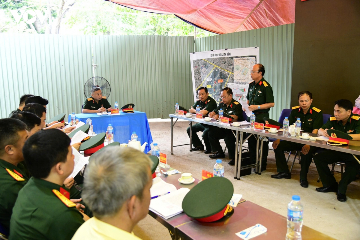 thuong tuong le quang minh dong vien luc luong tim kiem hai cot liet liet si hinh anh 1