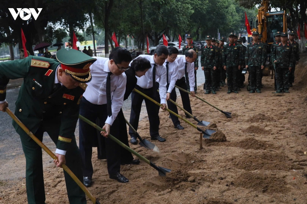 khai quat khu vuc nghi co ho chon tap the 70 - 90 liet si tai tinh quang ngai hinh anh 1