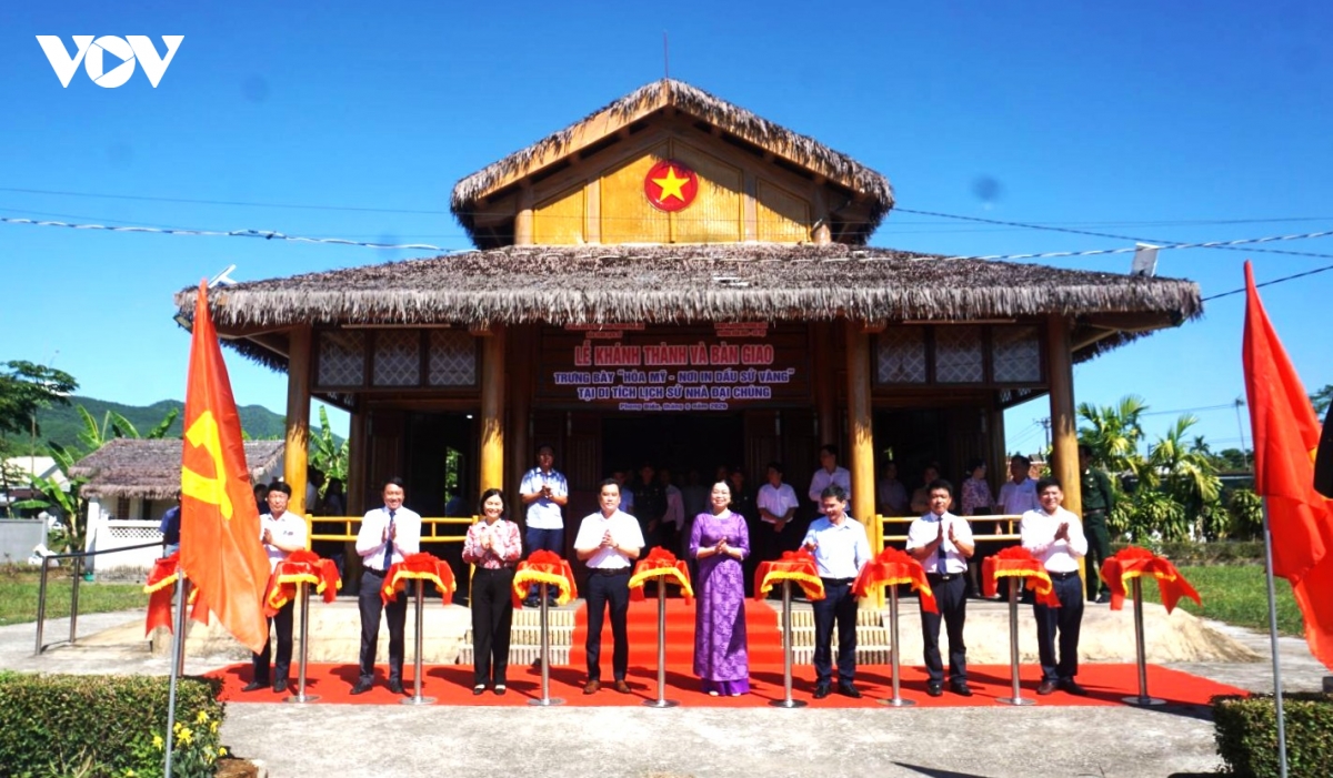 khanh thanh khong gian trung bay lich su tai chien khu hoa my hinh anh 2