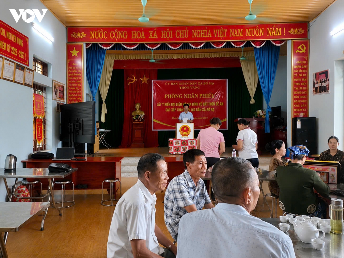 sap xep thon o xa bo ha, tinh bac ninh Dong thuan cao tu nguoi dan hinh anh 1
