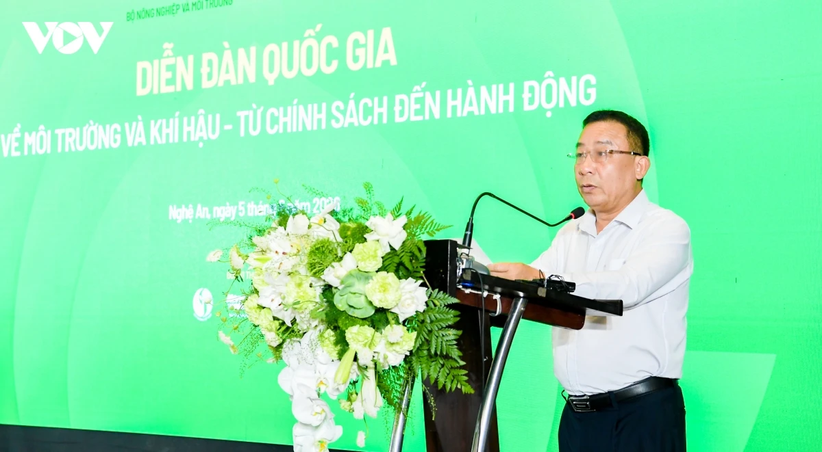 bao ve moi truong phai thuc chat, khong the dung o loi hua hay cam ket tren giay hinh anh 2