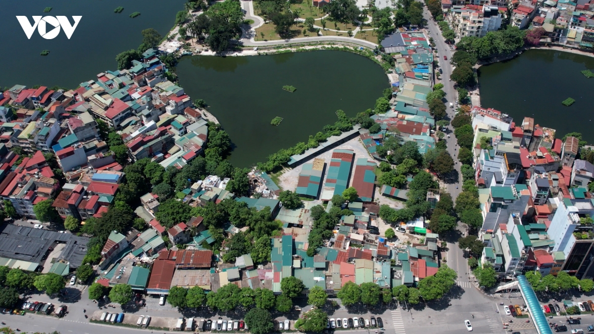 can canh khu dat quy hoach xay nha hat thanh pho ha noi tai cong vien vo thi sau hinh anh 1