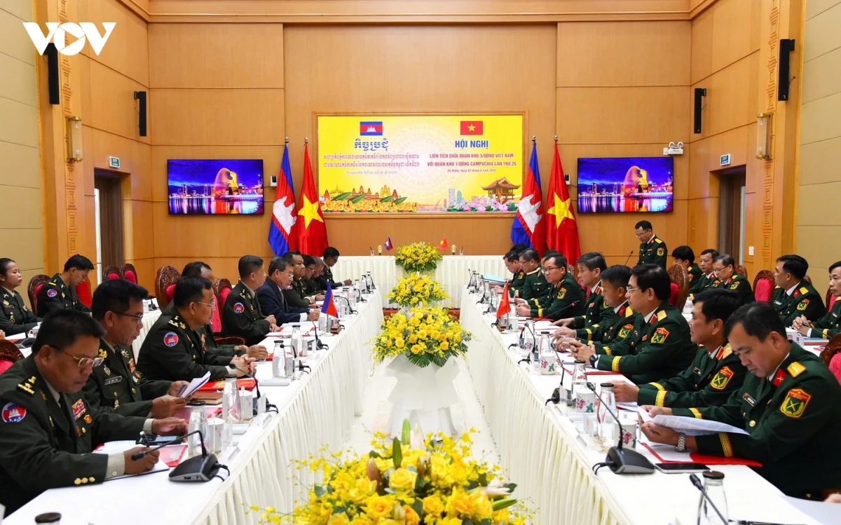 quan khu 5 viet nam va quan khu 1 campuchia phoi hop bao ve an ninh bien gioi hinh anh 1