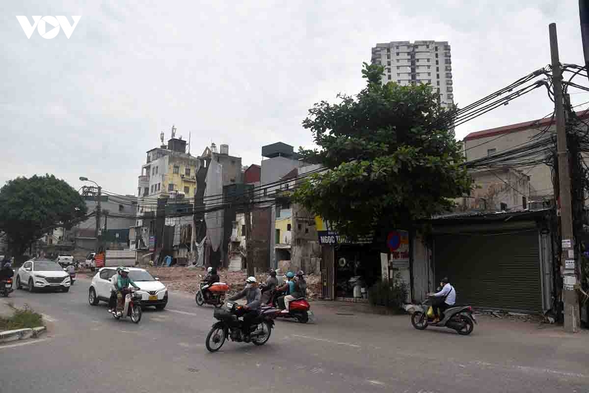 hinh anh moi nhat duong tam trinh, ha noi sau khi go nut that giai phong mat bang hinh anh 4