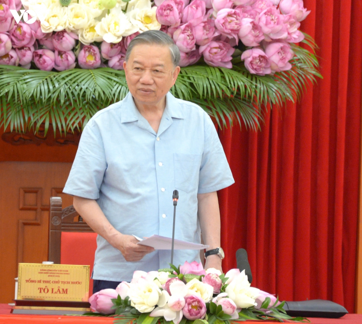 tong bi thu, chu tich nuoc to lam chu tri hop so ket mo hinh chinh quyen 3 cap hinh anh 4