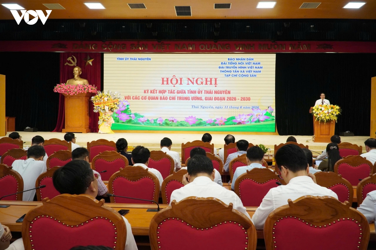 co quan bao chi chu luc dong hanh cung tinh thai nguyen hinh anh 1