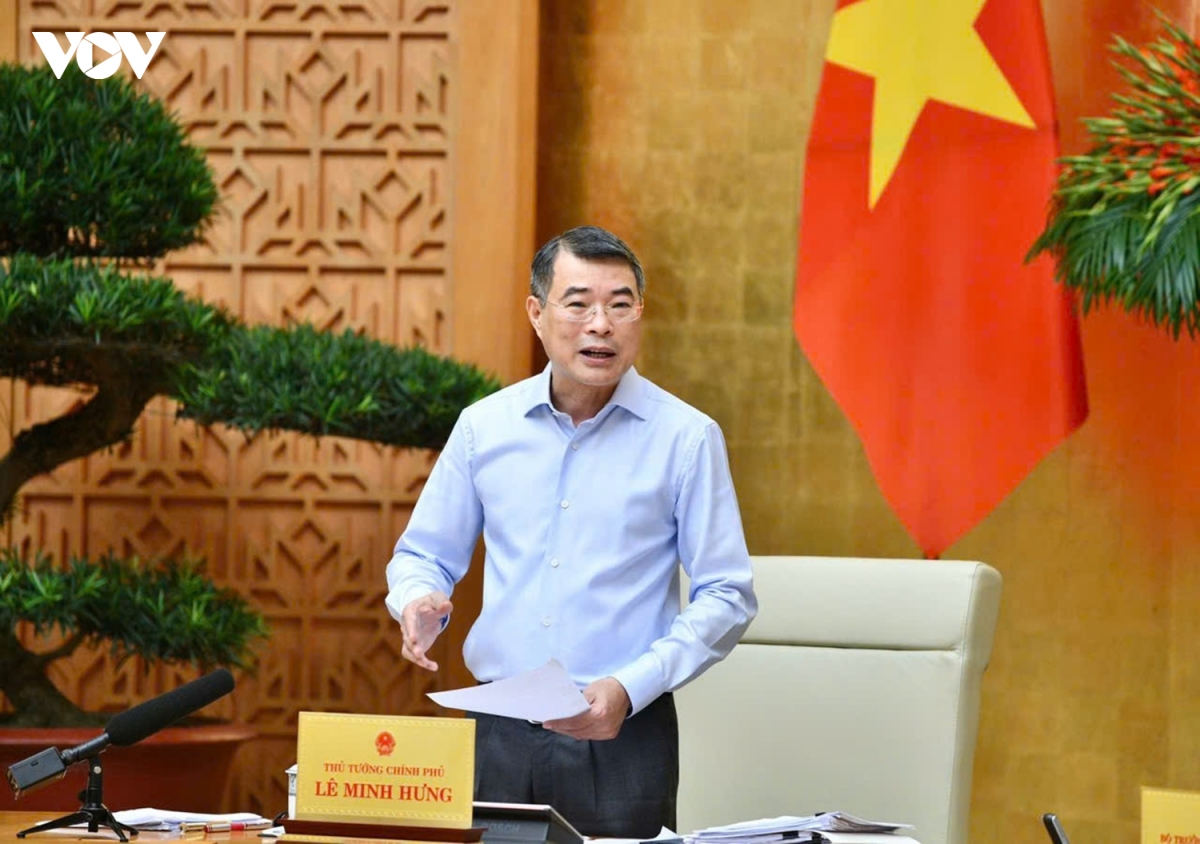 thu tuong le minh hung chu tri phien hop chuyen de phap luat hinh anh 1