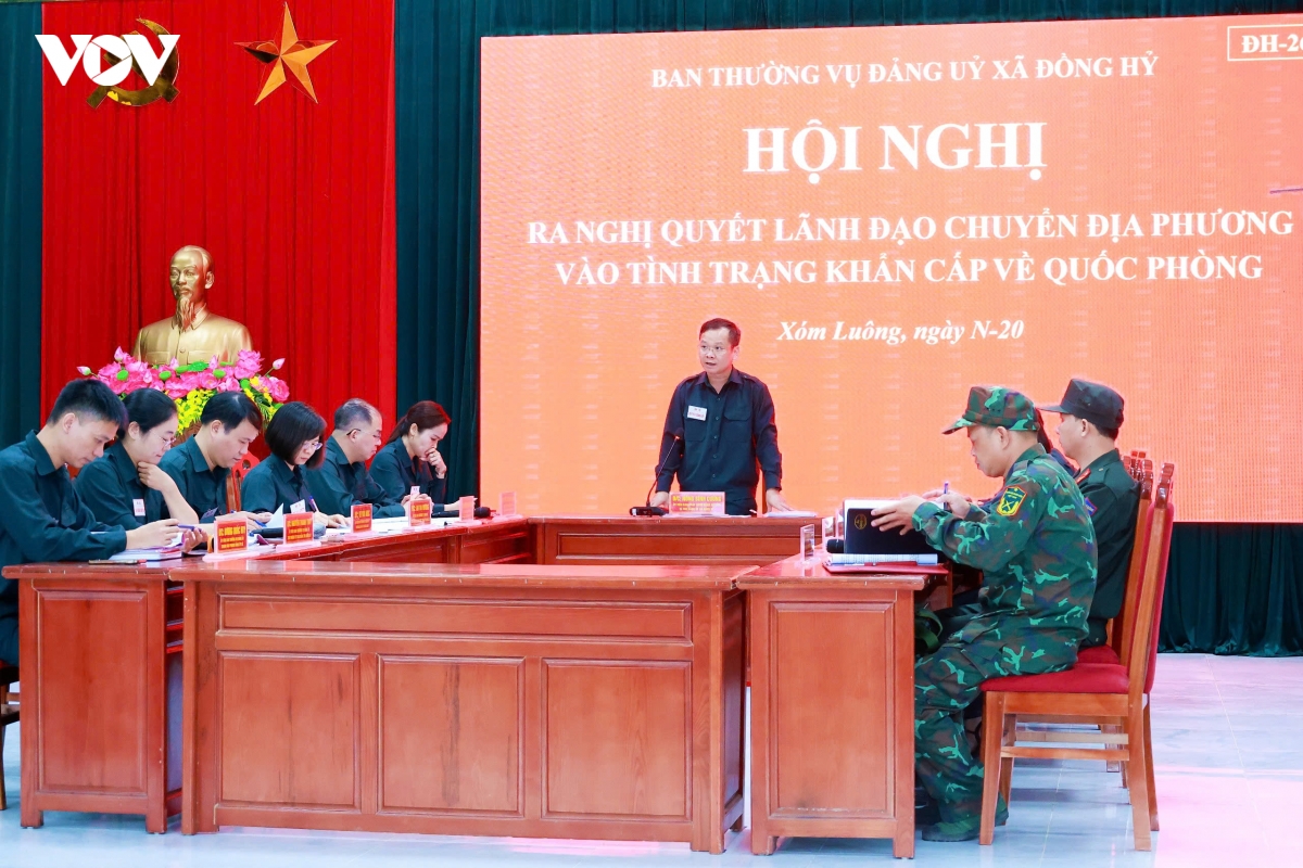 thai nguyen dien tap tac chien cap xa hinh anh 1